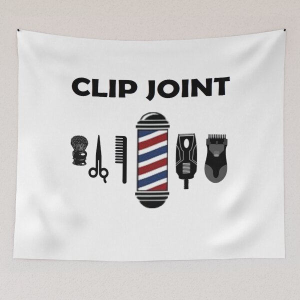 Item preview, Funny Barber Barbershop T-Shirt Clip Joint Shirt designed and sold by rieriecoils1.
