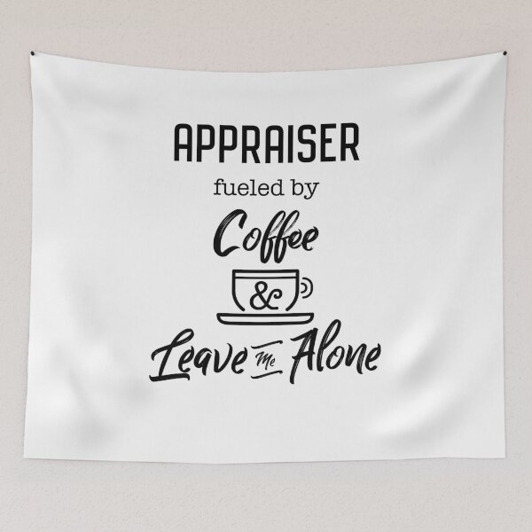 Item preview, Funny Appraiser Fueled By coffee and Leave Me Alone, Gift Idea, Sarcastic Gag Gift, Funny, Dad Gift, Mom BFF, Professional designed and sold by frankiewillie.