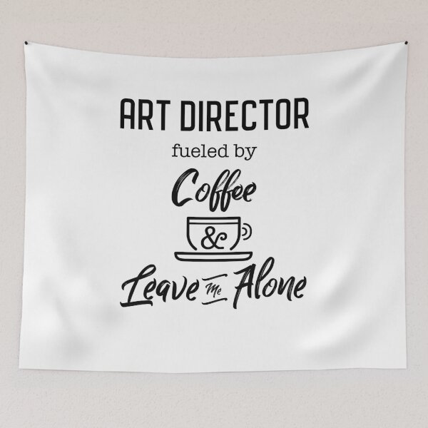 Item preview, Funny Art Director Fueled By coffee and Leave Me Alone, Gift Idea, Sarcastic Gag Gift, Funny, Dad Gift, Mom BFF, Professional designed and sold by frankiewillie.