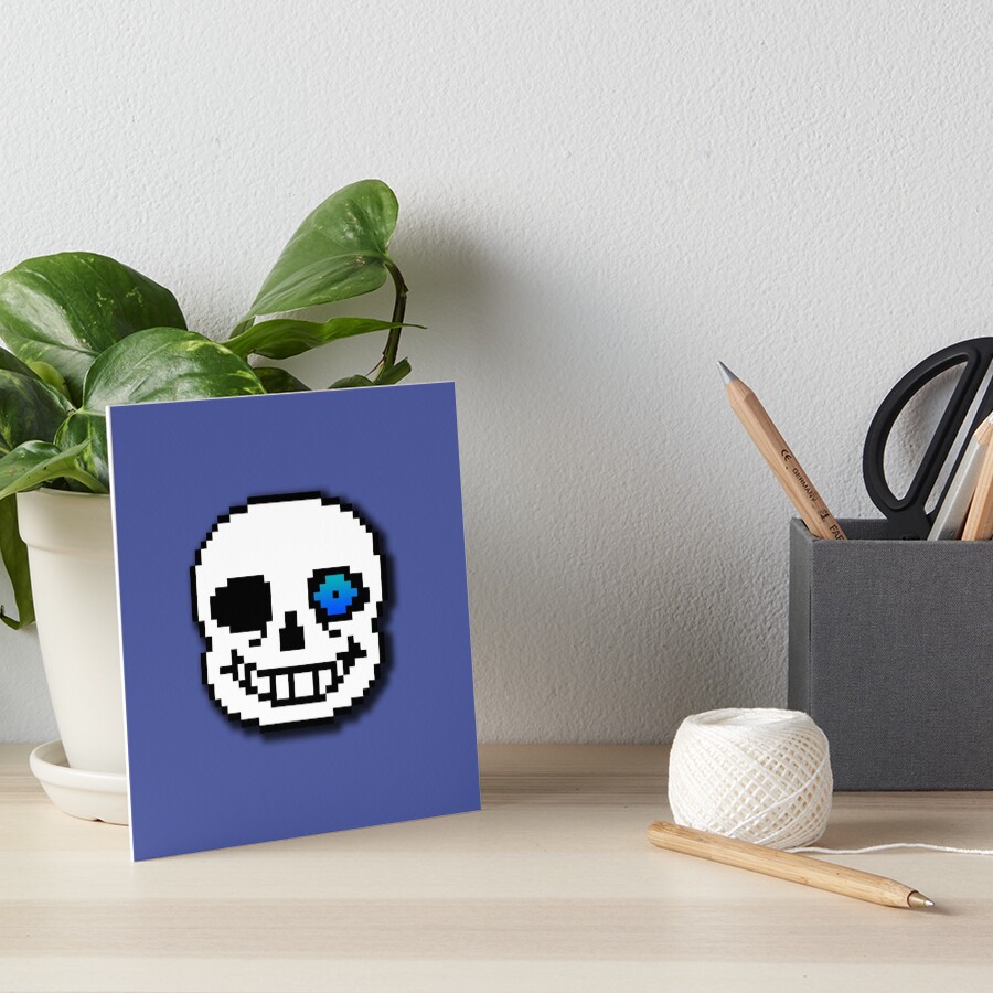 Sans Undertale Photographic Print for Sale by KrakenTShirts