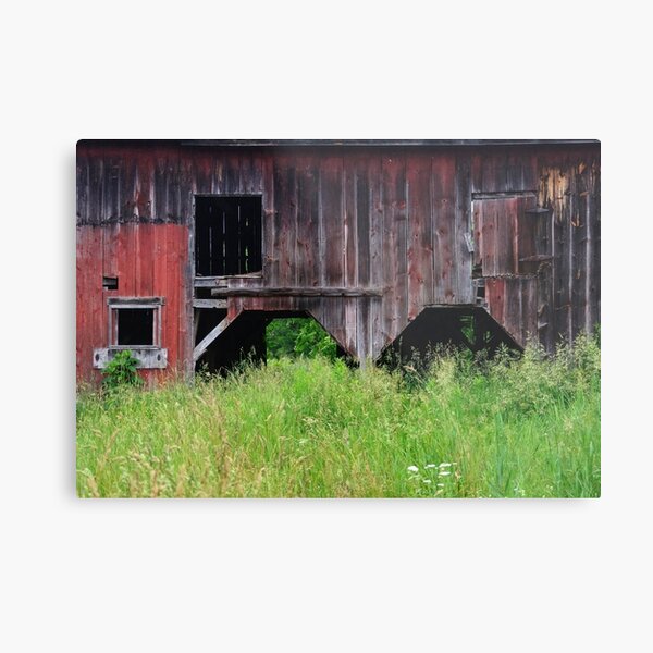 Timeworn Barn Metal Print
