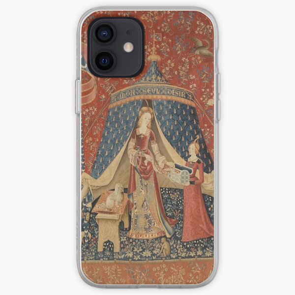 The Lady With A Unicorn iPhone Soft Case