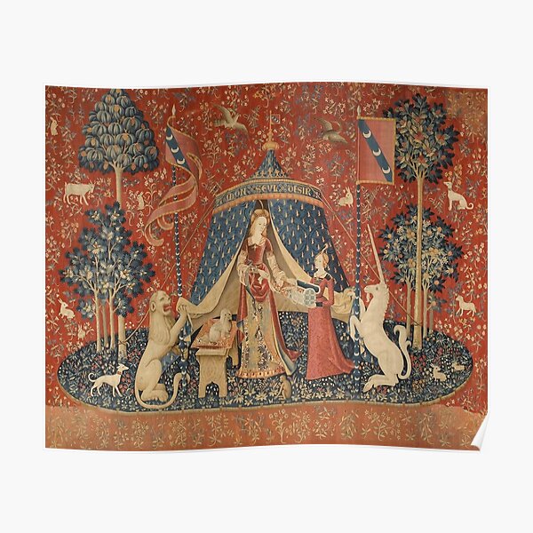 The Lady With A Unicorn Poster