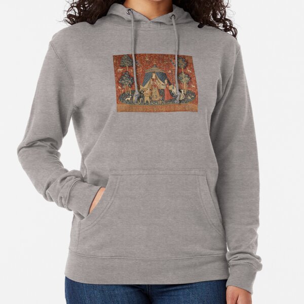 The Lady With A Unicorn Lightweight Hoodie