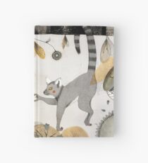 Cuaderno de tapa dura Lemures enamorados