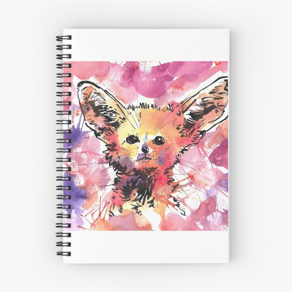 Aperçu de l'œuvre Renard Fennic coloré créée et vendue par rhiz.