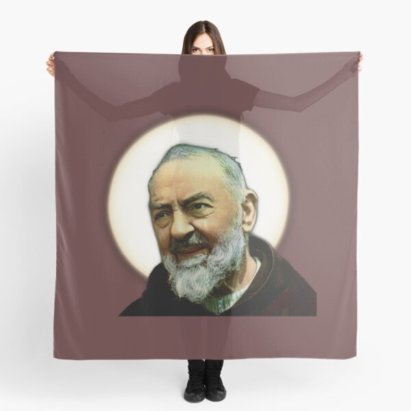 Pañuelos: Saint Padre Pio | Redbubble