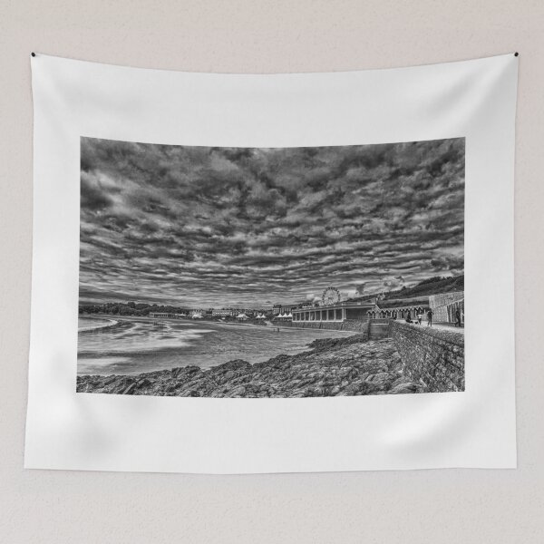Item preview, Dramatic Barry Island Monochrome designed and sold by Steve Purnell Photography.