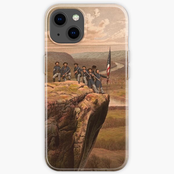 Union soldiers at Point Lookout, Tennessee iPhone Soft Case