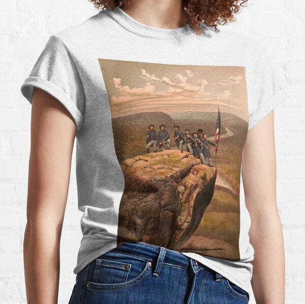 Union soldiers at Point Lookout, Tennessee Classic T-Shirt