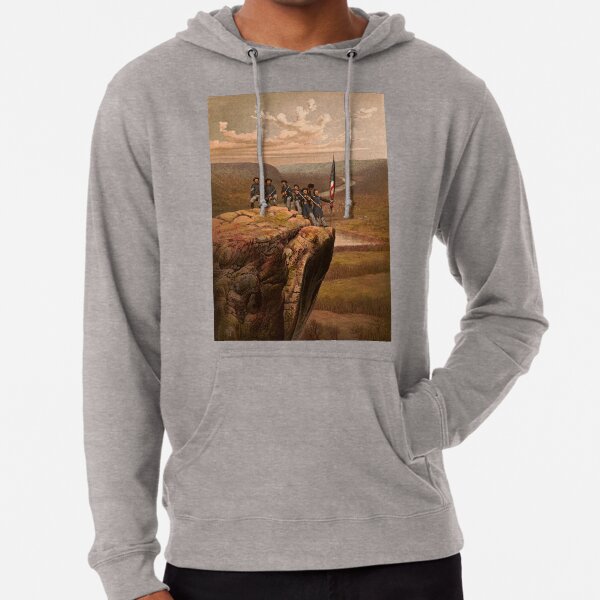 Union soldiers at Point Lookout, Tennessee Lightweight Hoodie