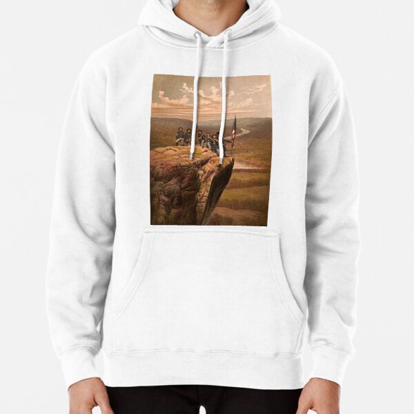 Union soldiers at Point Lookout, Tennessee Pullover Hoodie
