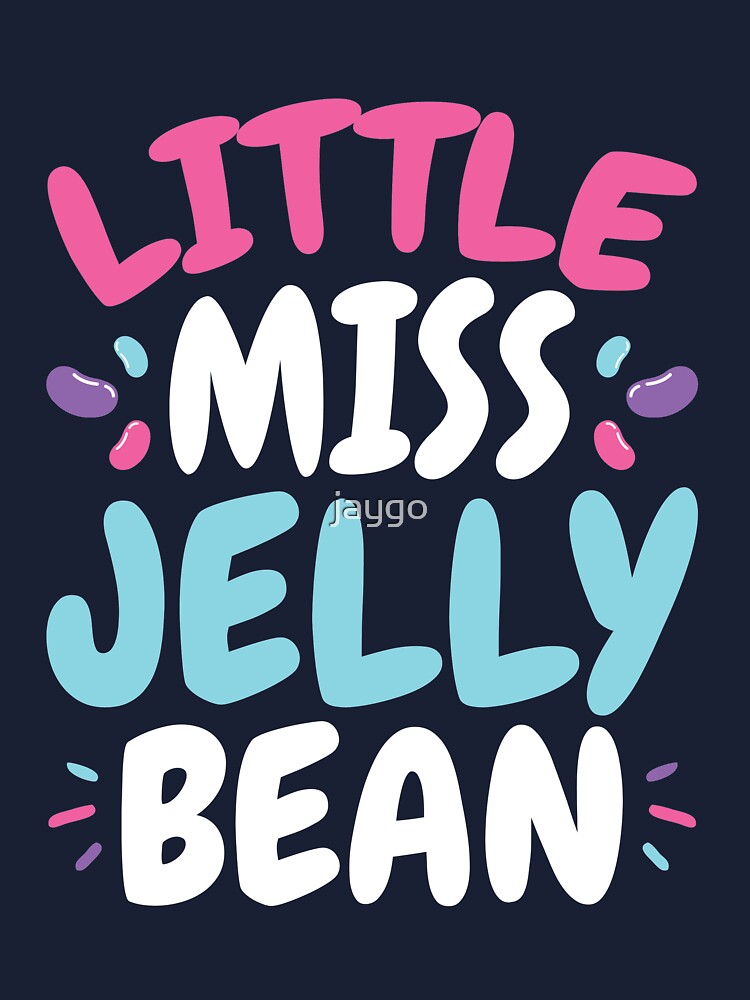 Thumbnail 2 of 2, Baby T-Shirt, Little Miss Jelly Bean Easter designed and sold by jaygo.