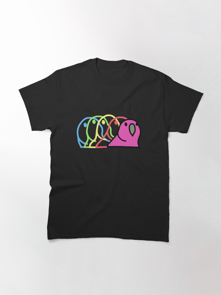 Alternate view of Party Parrot Emoji GIF Classic T-Shirt
