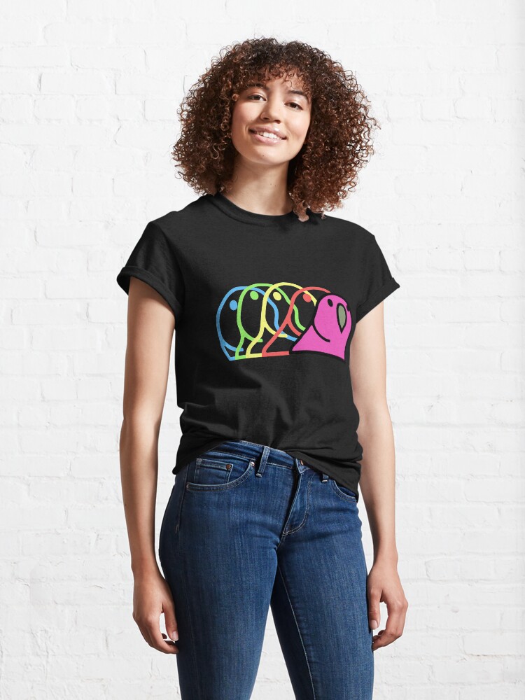 Alternate view of Party Parrot Emoji GIF Classic T-Shirt