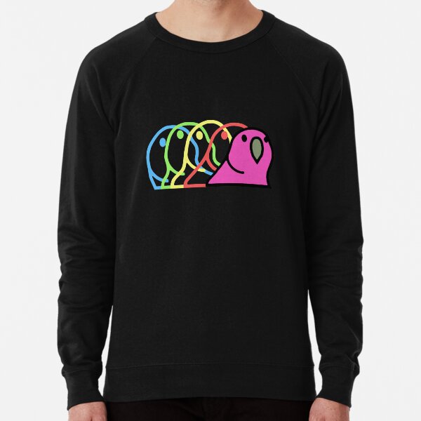 Party Parrot Emoji GIF Lightweight Sweatshirt