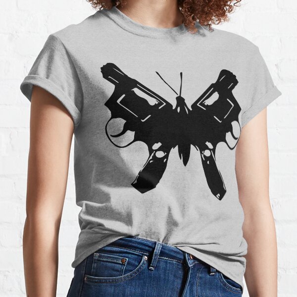 Butterfly Revolver - Dean Cole Design Classic T-Shirt