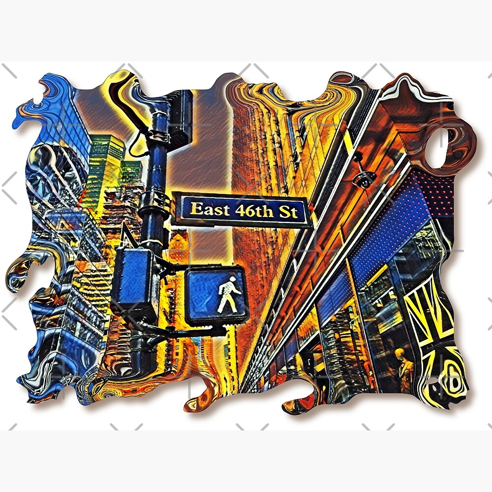 The melting avenue — Poster