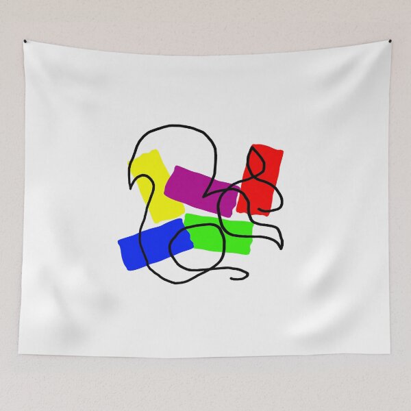 Item preview, Squirrel colorful designed and sold by titanosdesign.