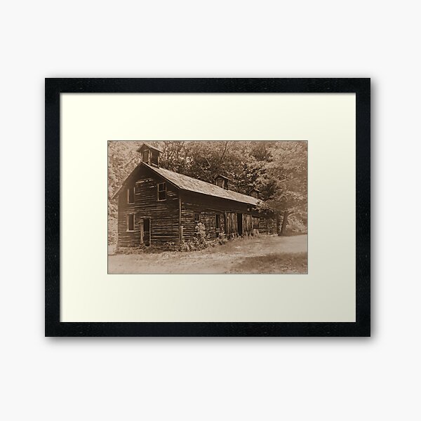 The Hog Barn Framed Art Print