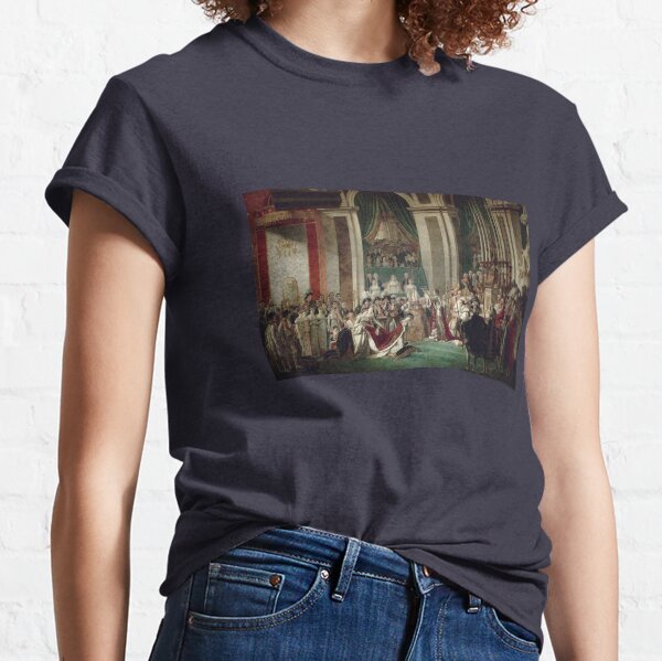 The Coronation of Napoleon and Josephine - Jacques-Louis David Classic T-Shirt