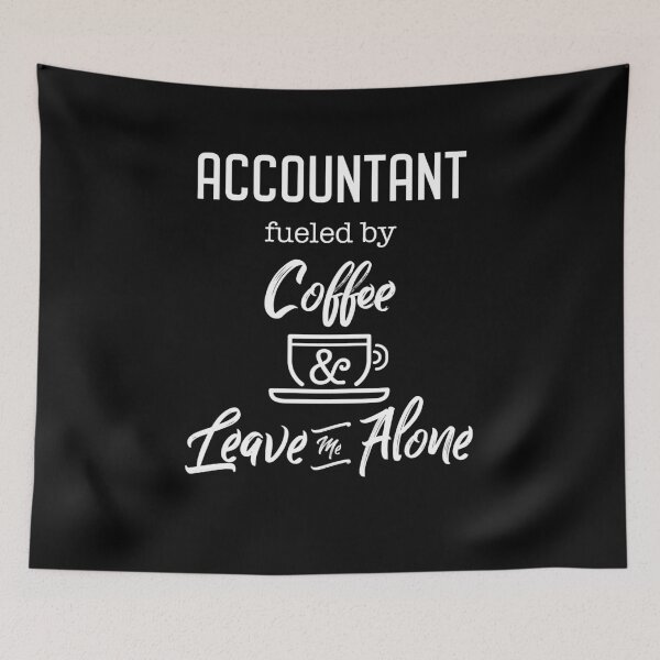 Item preview, Funny Accountant Fueled By coffee and Leave Me Alone, Gift Idea, Sarcastic Gag Gift, Funny, Dad Gift, Mom BFF, Professional designed and sold by frankiewillie.
