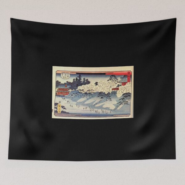 Item preview, Going To Temple by Utagawa Hiroshige (Reproduction) designed and sold by Classic Visions Gallery.
