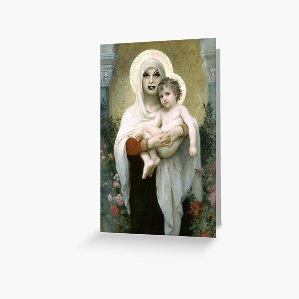 Divine and Child Greeting Card