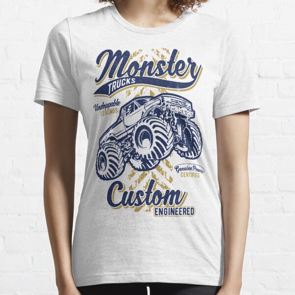 Monster Truck Custom Engineered Essential T-Shirt