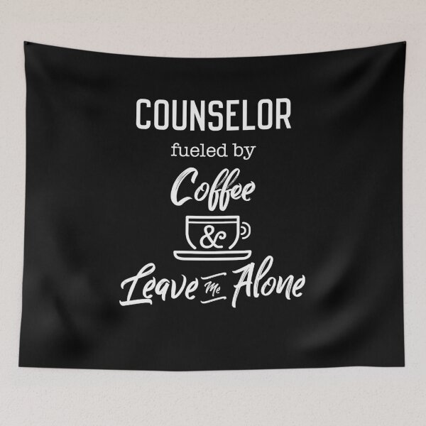 Item preview, Funny Counselor Fueled By coffee and Leave Me Alone, Gift Idea, Sarcastic Gag Gift, Funny, Dad Gift, Mom BFF, Professional designed and sold by frankiewillie.