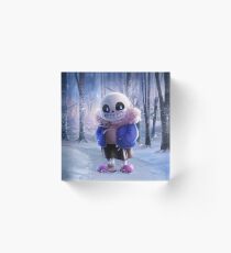Undertale Sans Acrylic Block