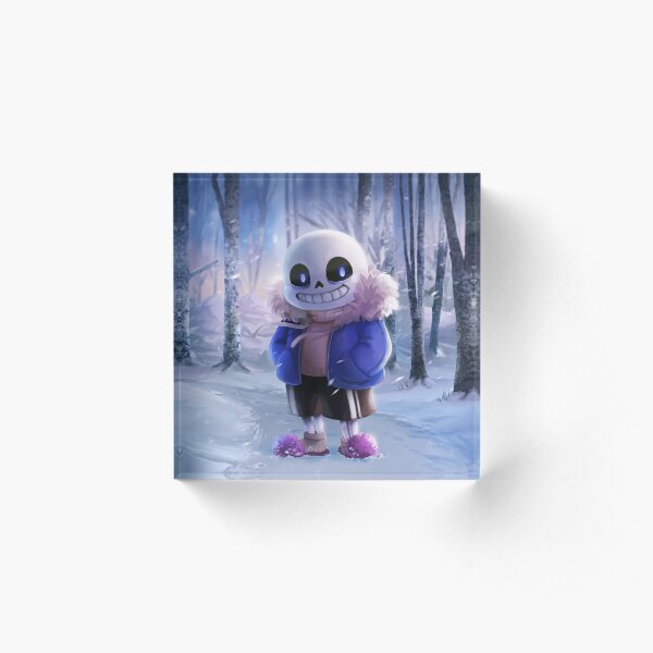 Undertale Sans Acrylic Block
