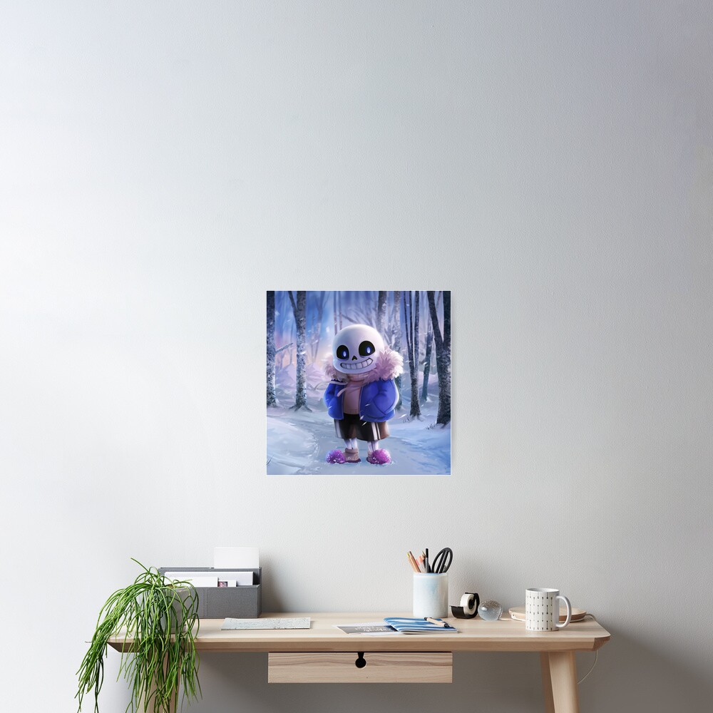 Sans Undertale Photographic Print for Sale by KrakenTShirts