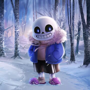 Sans Undertale Photographic Print for Sale by KrakenTShirts