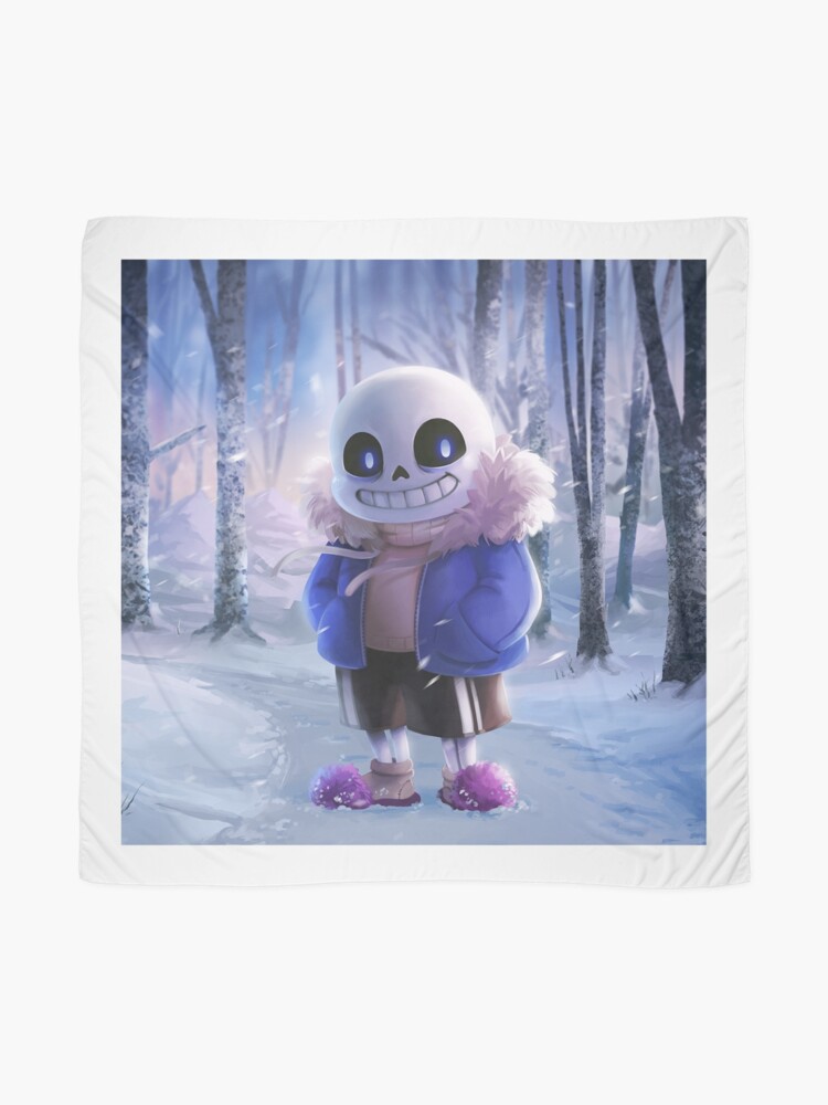 Undertale Sans Scarf By Krakentshirts Redbubble