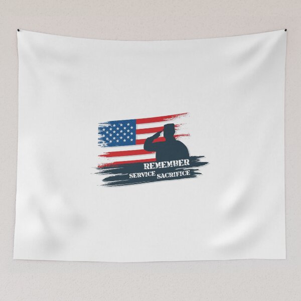 Item preview, Funny Memorial Day - American Flag Remember Service Sacrifice - Humor designed and sold by stuch75.