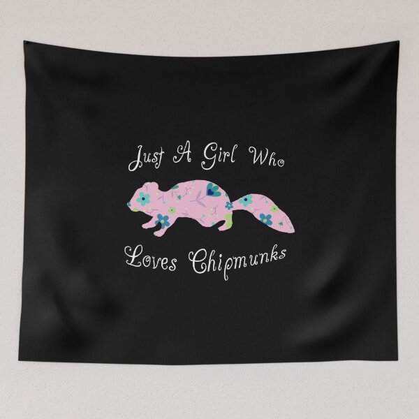 Item preview, Just A Girl Who Loves Chipmunks designed and sold by cartba.