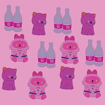 Imagen de la obra 7 Rings Pattern de CHVRDesing