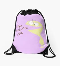I like chocolate milk Drawstring Bag