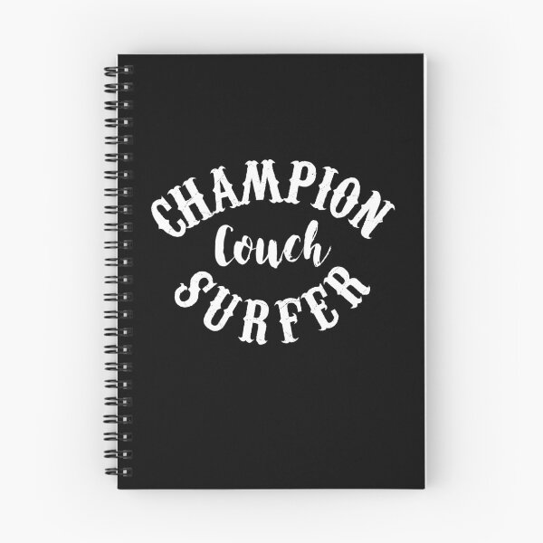 Item preview, Funny Couch Surfer Champion designed and sold by wordsonly.