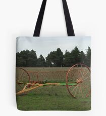 Antique farm implement Tote Bag