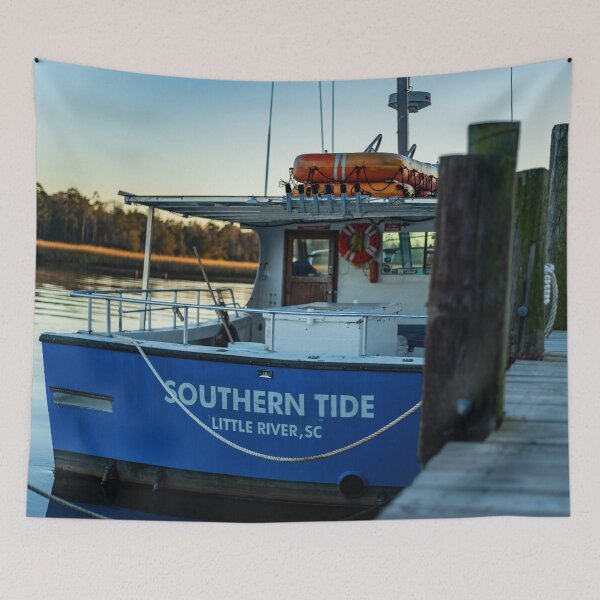 Item preview,  Boats in a river designed and sold by KensLensDesigns.