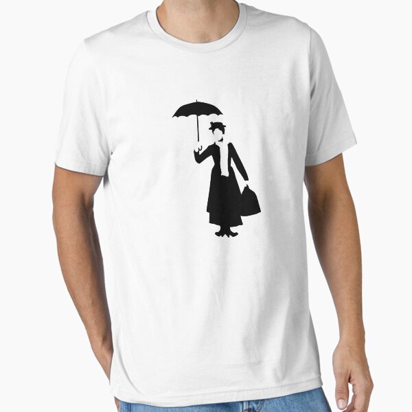 Item preview, Mary Poppins Silhouette - Black designed and sold by ellipsedCo.