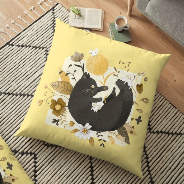 Happy Together Floor Pillow