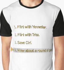 Witcher 3 - Wie wäre es mit einer Runde Gwent Meme? Grafik T-Shirt