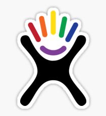 Regenbogen-Trinkflasche Sticker