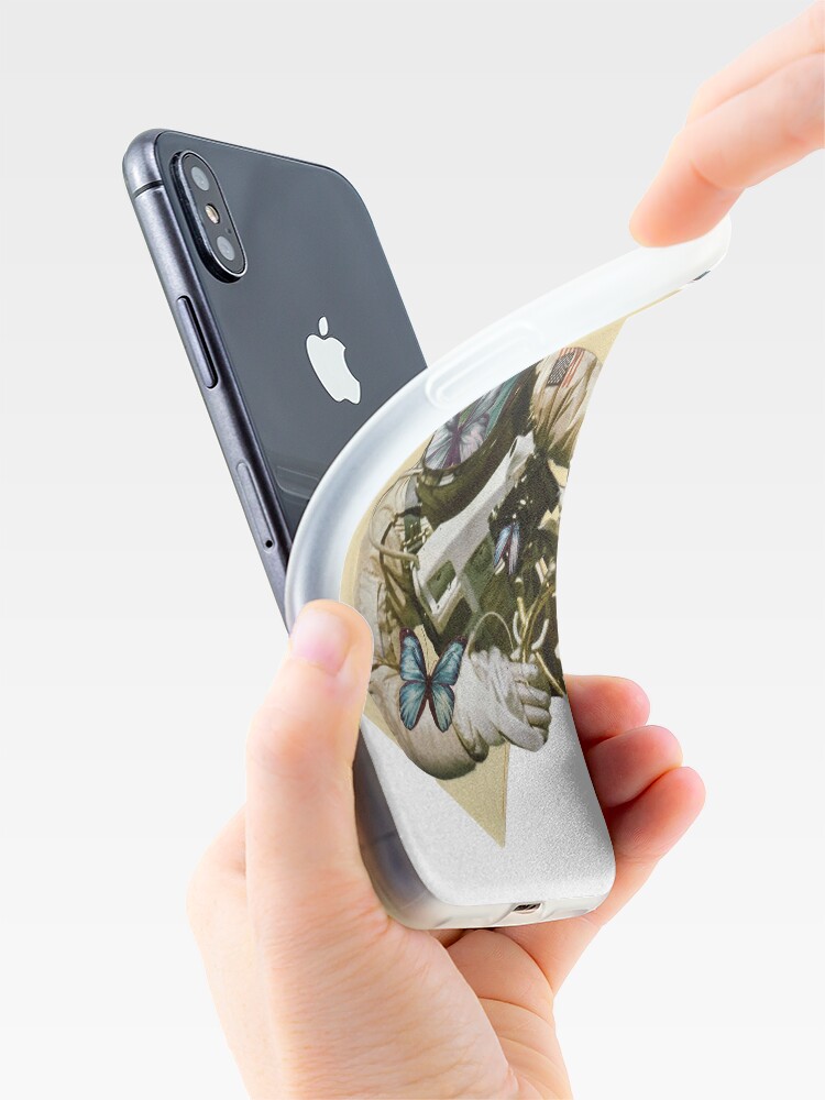 Alternative Ansicht von Schmetterlinge im Weltall iPhone-Hülle & Cover