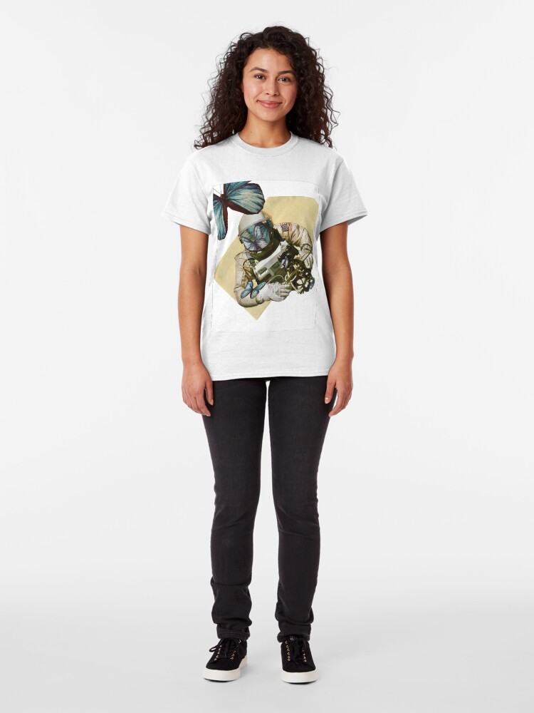 Alternative Ansicht von Schmetterlinge im Weltall Classic T-Shirt