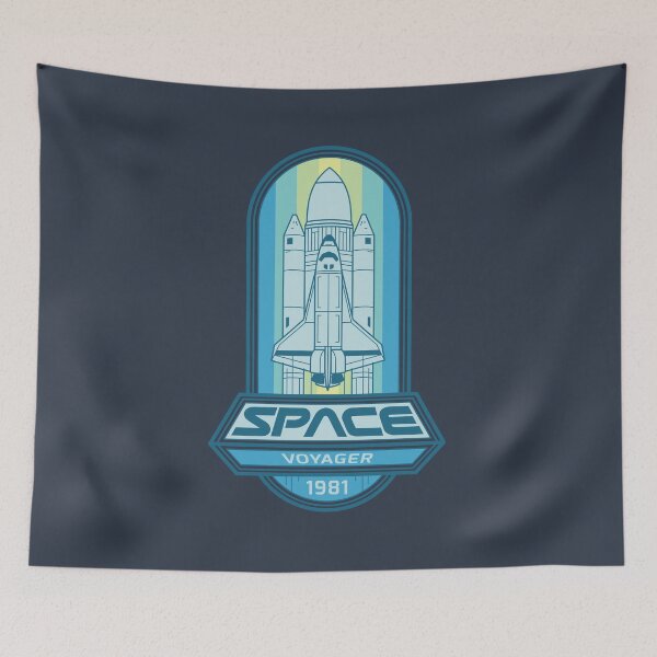 Item preview, Nasa Space Shuttle Vintage Retro Style designed and sold by Okee House.