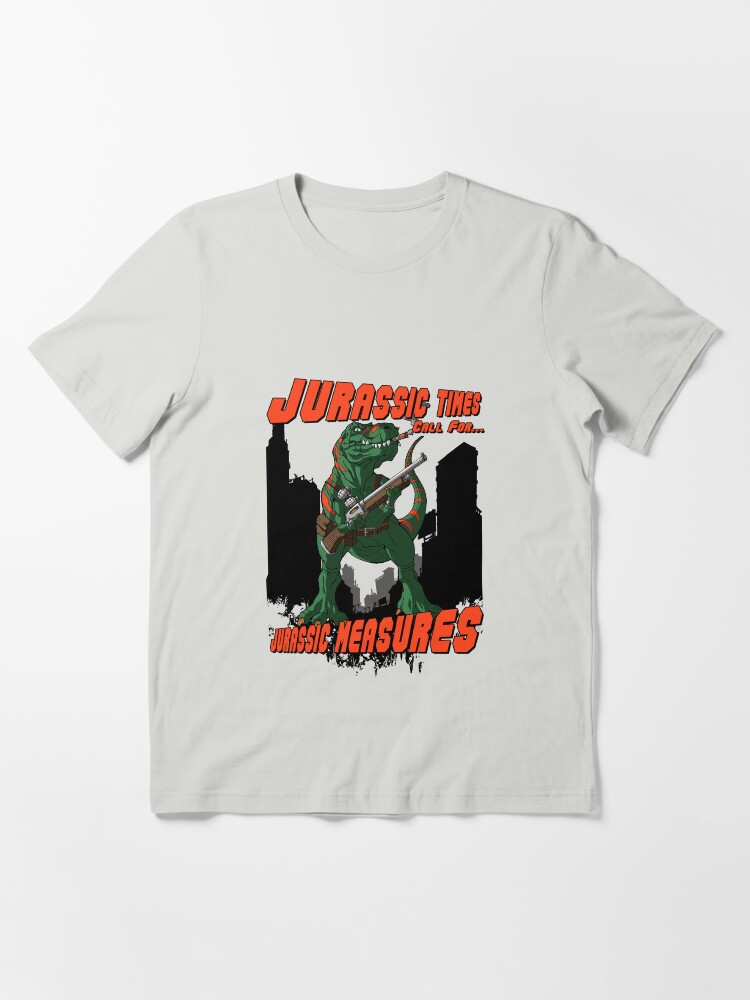 Alternate view of Jurassic Times Call For... Essential T-Shirt